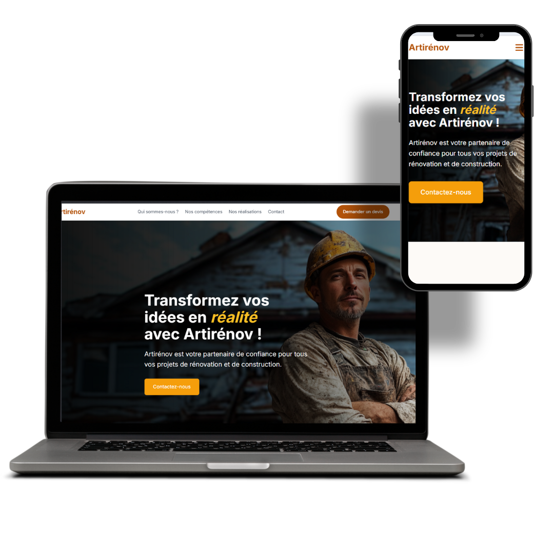 Site web artisan